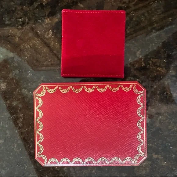 Cartier necklace box and pouch - Picture 4 of 4